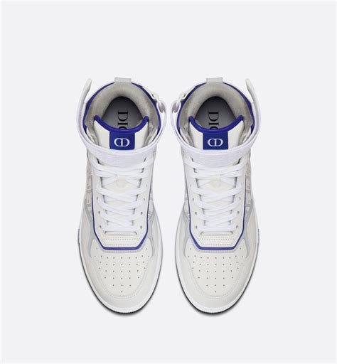 b27 high-top sneaker dior|dior oblique white sneakers.